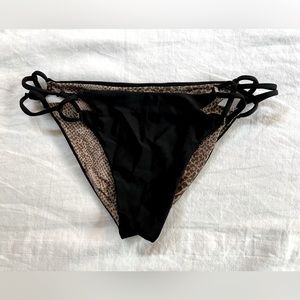 Acacia black bikini bottom